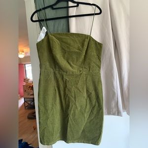 UO Colette corduroy bodycon dress